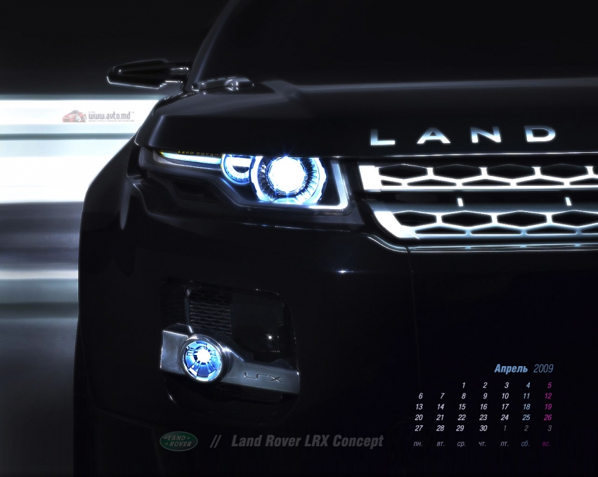 Авто обои Land Rover Land Rover LRX Concept