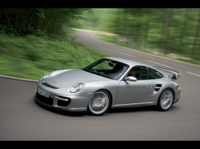 Авто обои Porsche 2008 Porsche 911 GT2