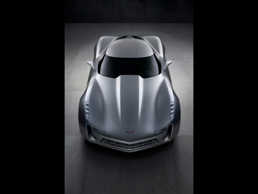 Авто обои Chevrolet Chevrolet Corvette Stingray Sideswipe Concept 2009