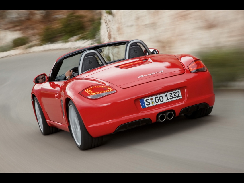 Авто обои Porsche Porsche Boxster S 2009