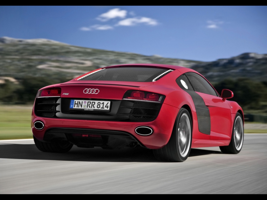 Авто обои Audi 2009 Audi R8 5.2 FSI quattro