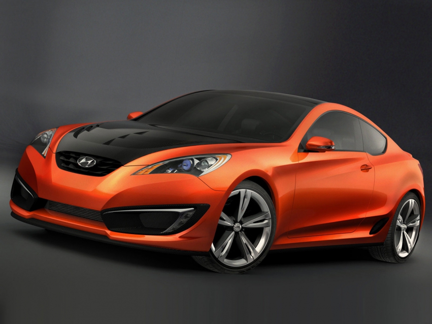 Авто обои Hyundai Hyundai Genesis Coupe Concept (2007)