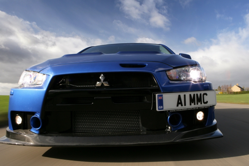 Авто обои Mitsubishi Lancer EVO X FQ-400