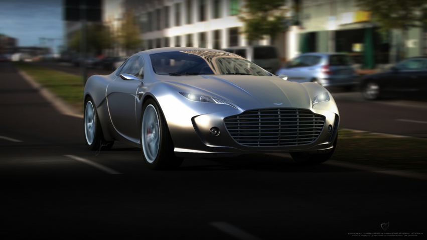 Авто обои Aston Martin Gauntlet Ugur Sahin