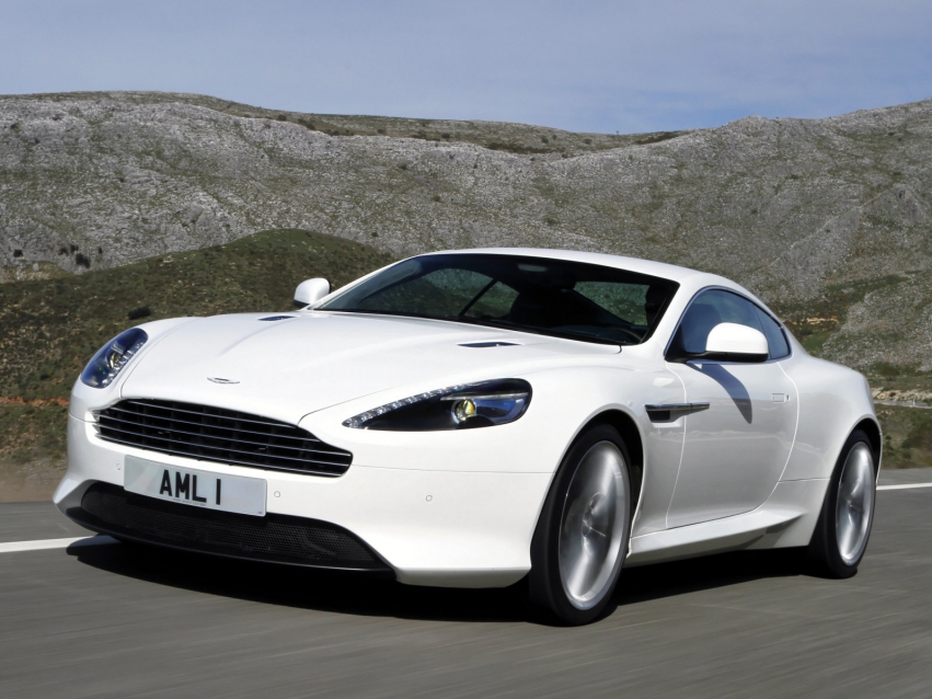 Авто обои Aston Martin Virage 2011