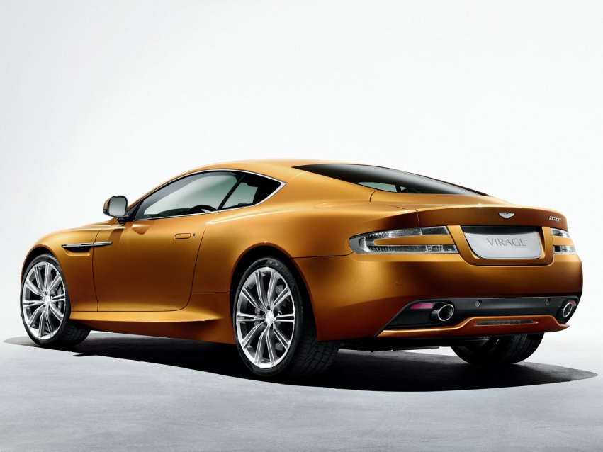 Авто обои Aston Martin Virage 2011