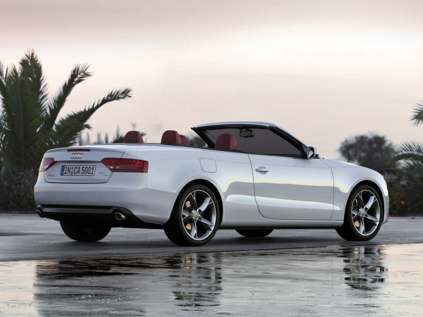 Авто обои Audi A5 Cabriolet 2009