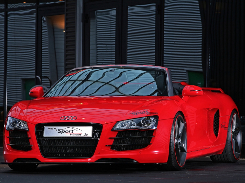 Авто обои Audi R8 Spyder 2010-...