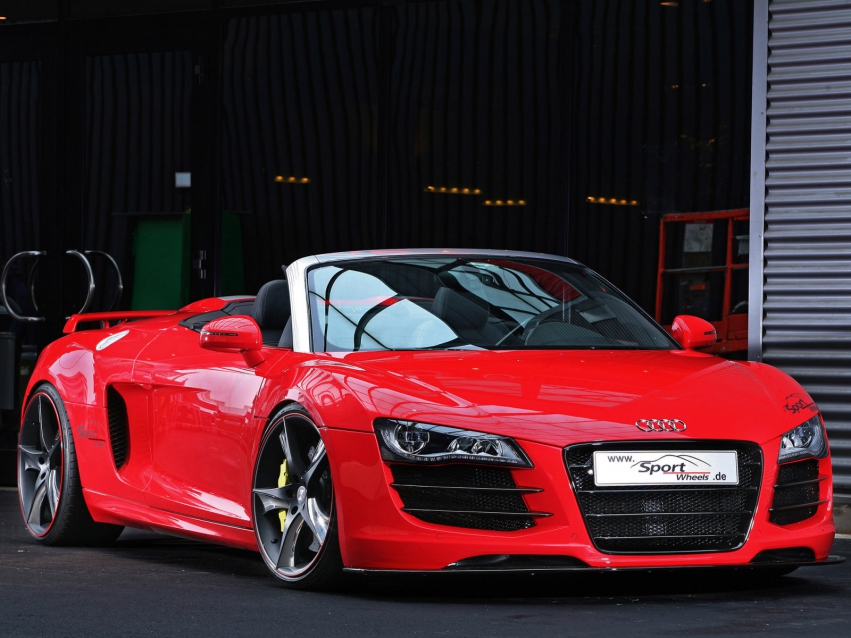 Авто обои Audi R8 Spyder 2010-...