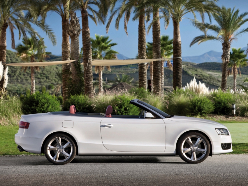 Авто обои Audi A5 Cabriolet 2009