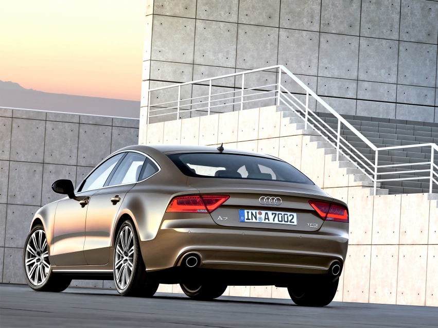 Авто обои Audi A7 Sportback 2011