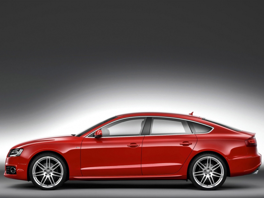 Авто обои Audi A5 Sportback Hatchback 2009