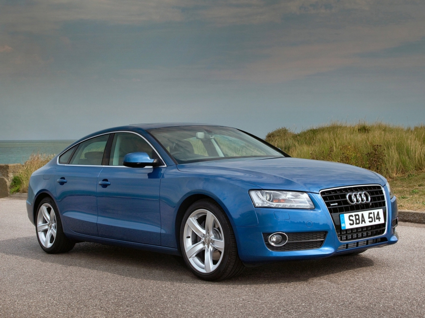 Авто обои Audi A5 Sportback Hatchback 2009