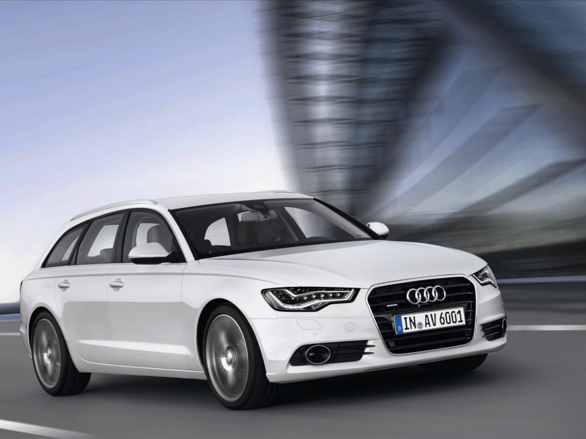 Авто обои Audi A6 Universal 2011