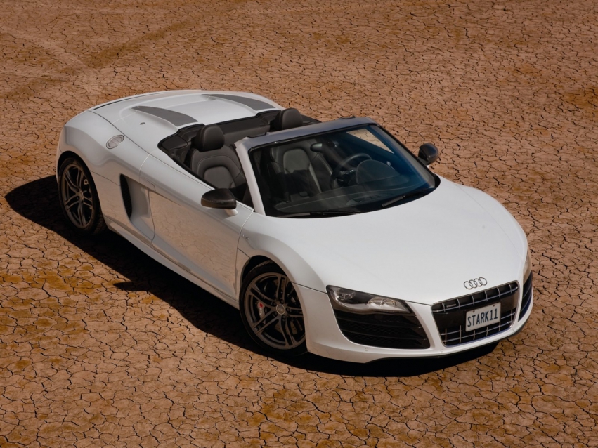 Авто обои Audi R8 Spyder 2010-...