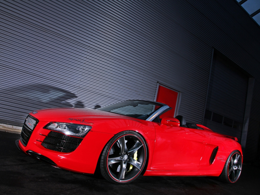 Авто обои Audi R8 Spyder 2010-...