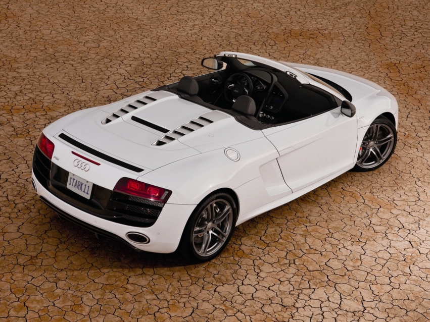 Авто обои Audi R8 Spyder 2010-...