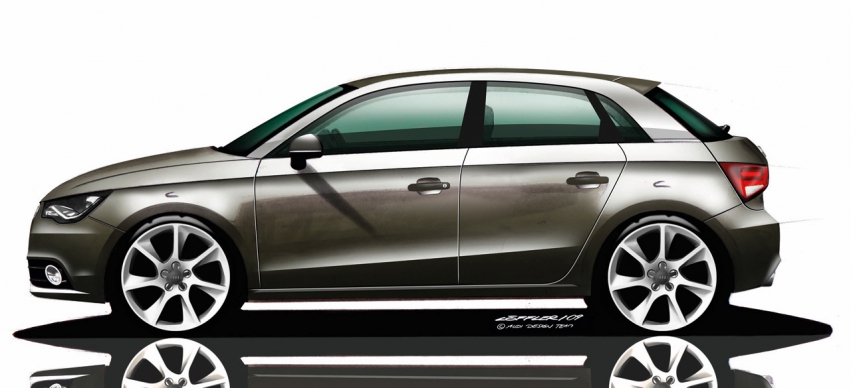 Авто обои Audi  Audi A1 Sportback 2012