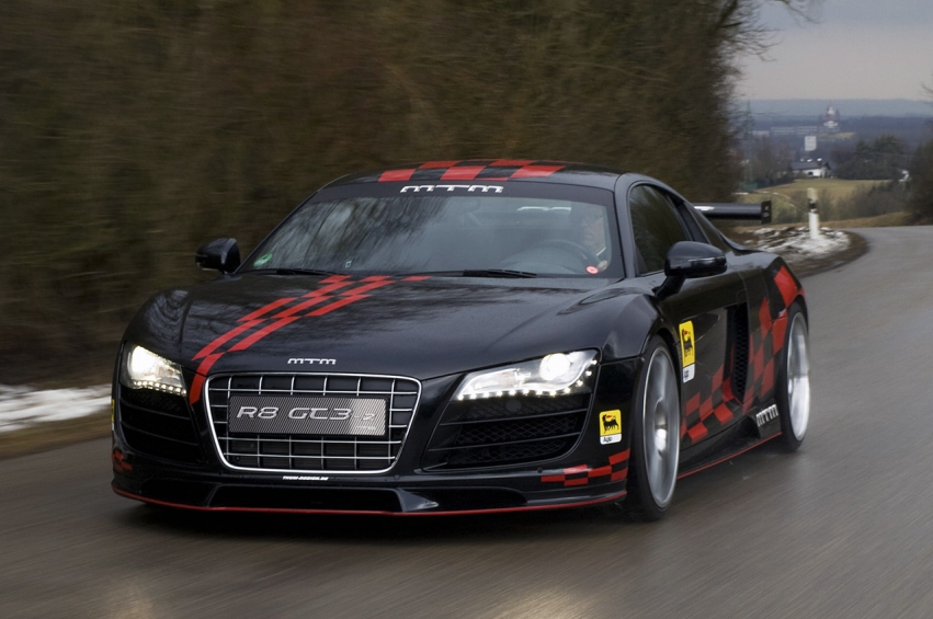 Авто обои Audi MTM R8 GT3-2