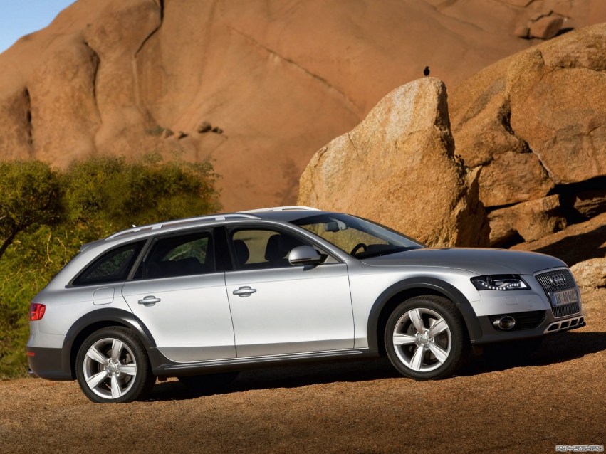 Авто обои Audi A4 Allroad Wagon 2009