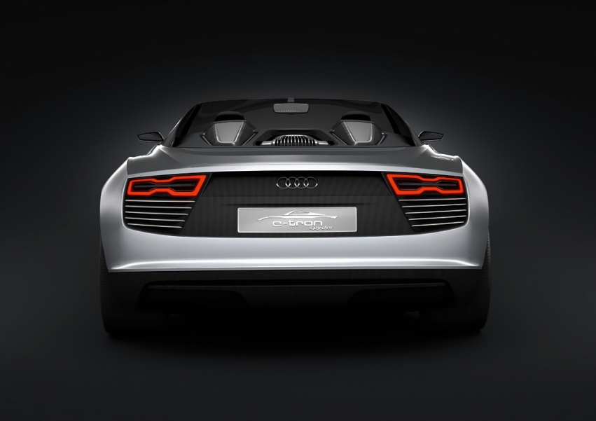 Авто обои Audi E-Tron Spyder Concept Car