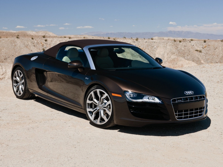 Авто обои Audi R8 Spyder 2010-...