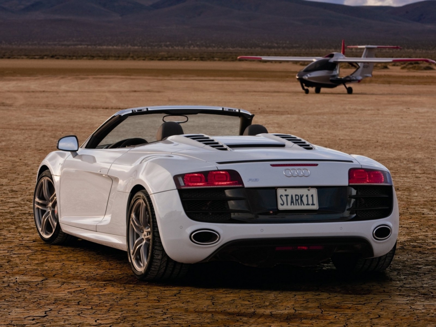 Авто обои Audi R8 Spyder 2010-...