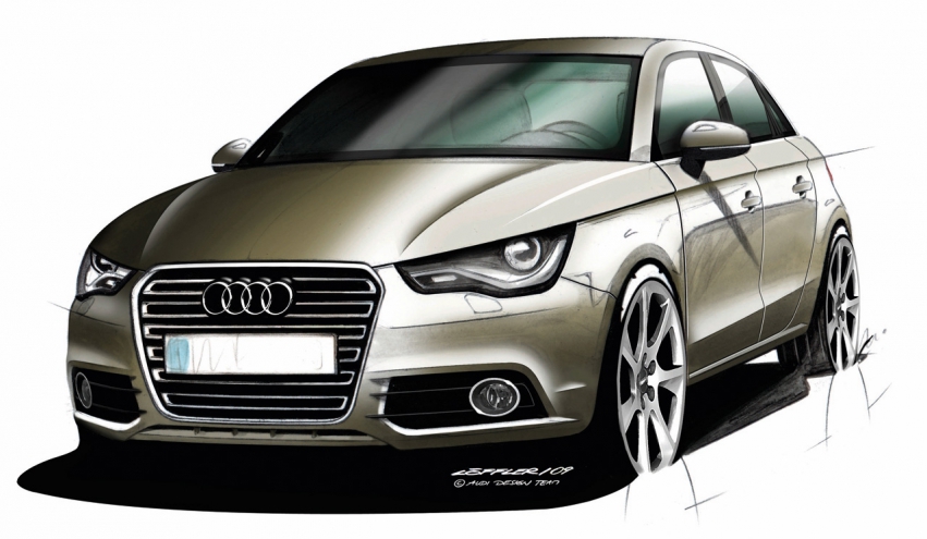 Авто обои Audi  Audi A1 Sportback 2012