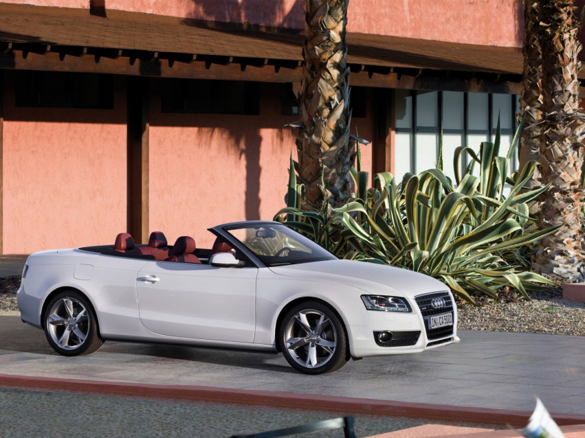 Авто обои Audi A5 Cabriolet 2009