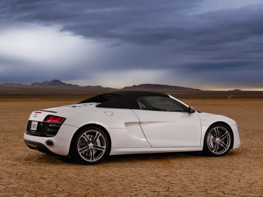 Авто обои Audi R8 Spyder 2010-...