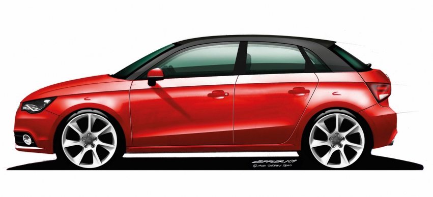 Авто обои Audi  Audi A1 Sportback 2012