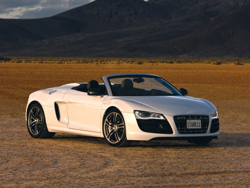 Авто обои Audi R8 Spyder 2010-...