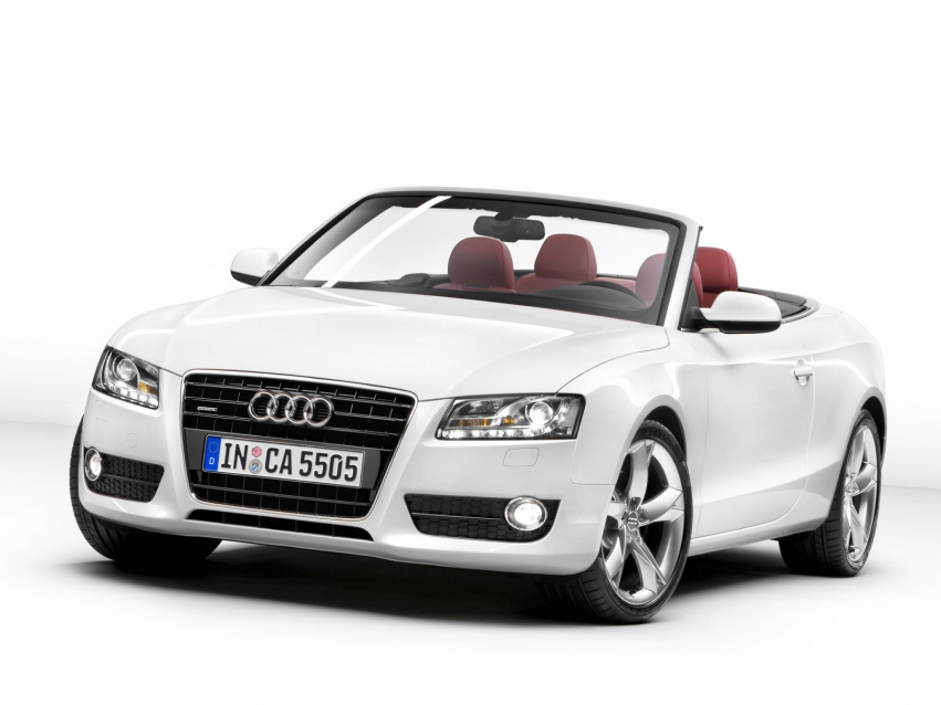 Авто обои Audi A5 Cabriolet 2009