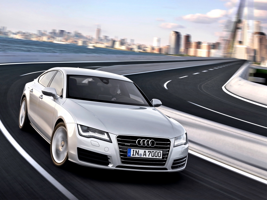 Авто обои Audi A7 Sportback 2011