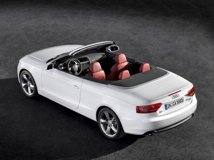 Авто обои Audi A5 Cabriolet 2009