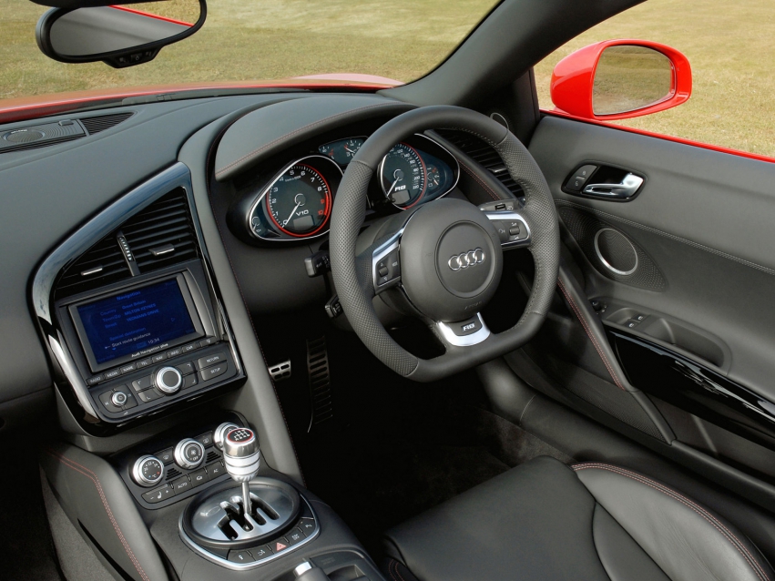 Авто обои Audi R8 Spyder 2010-...