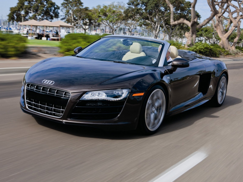 Авто обои Audi R8 Spyder 2010-...