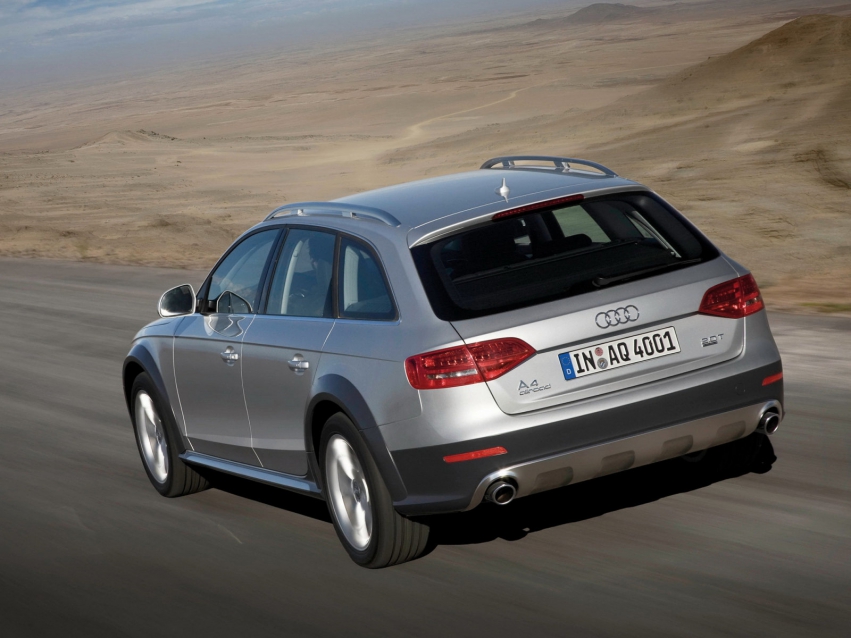 Авто обои Audi A4 Allroad Wagon 2009