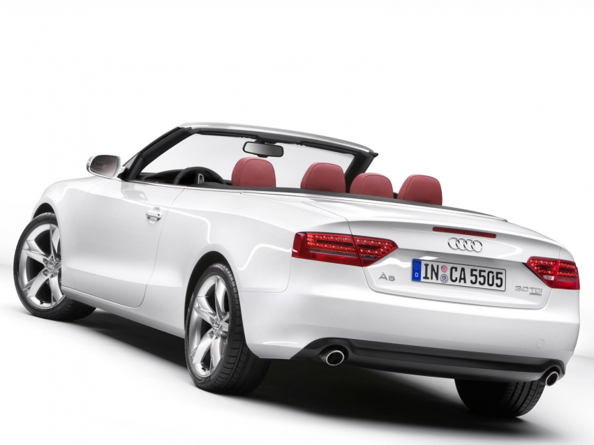 Авто обои Audi A5 Cabriolet 2009