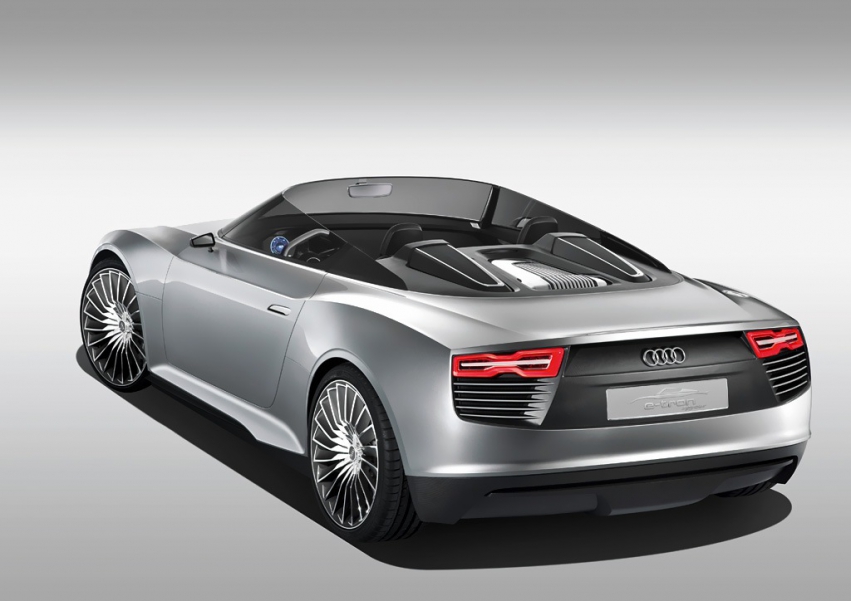 Авто обои Audi E-Tron Spyder Concept Car