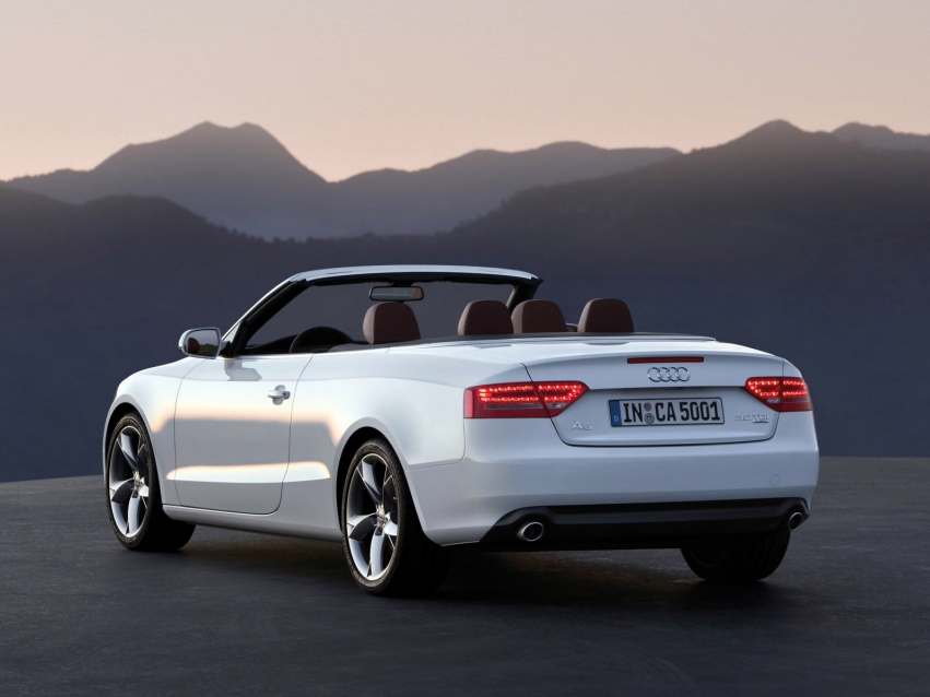 Авто обои Audi A5 Cabriolet 2009