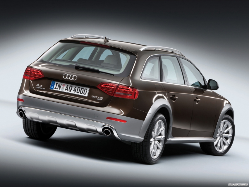 Авто обои Audi A4 Allroad Wagon 2009