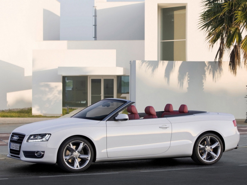 Авто обои Audi A5 Cabriolet 2009