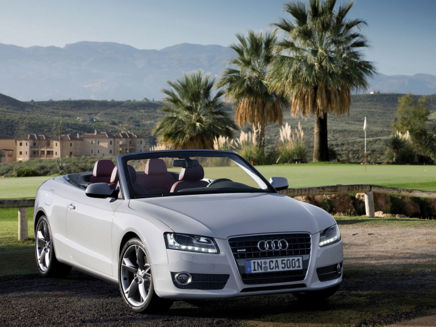 Авто обои Audi A5 Cabriolet 2009