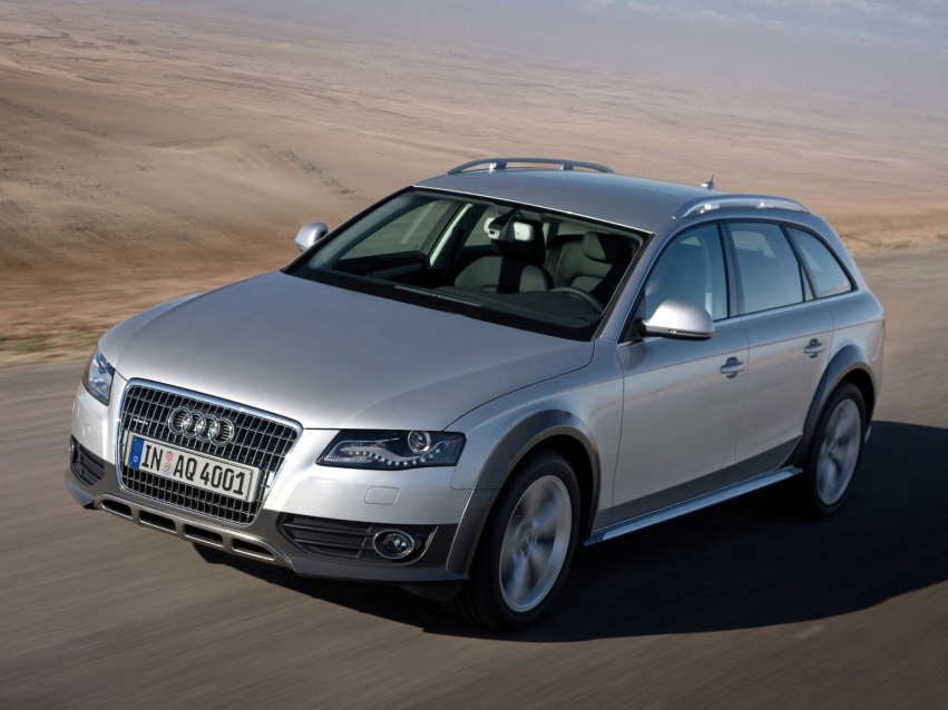 Авто обои Audi A4 Allroad Wagon 2009