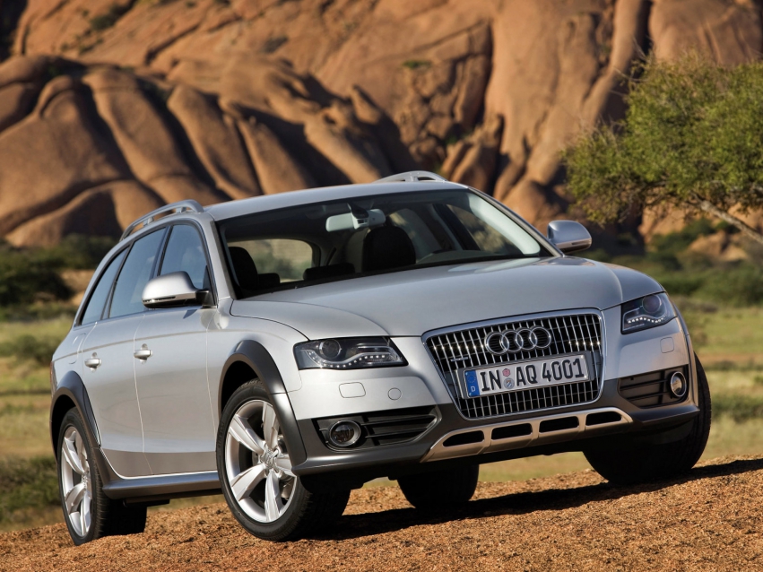 Авто обои Audi A4 Allroad Wagon 2009