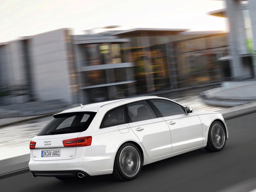 Авто обои Audi A6 Universal 2011