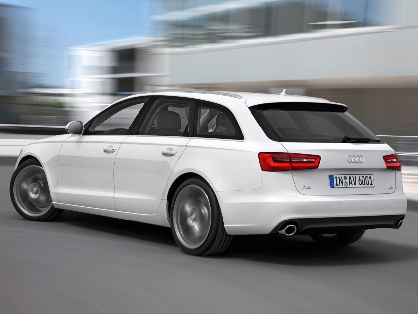 Авто обои Audi A6 Universal 2011