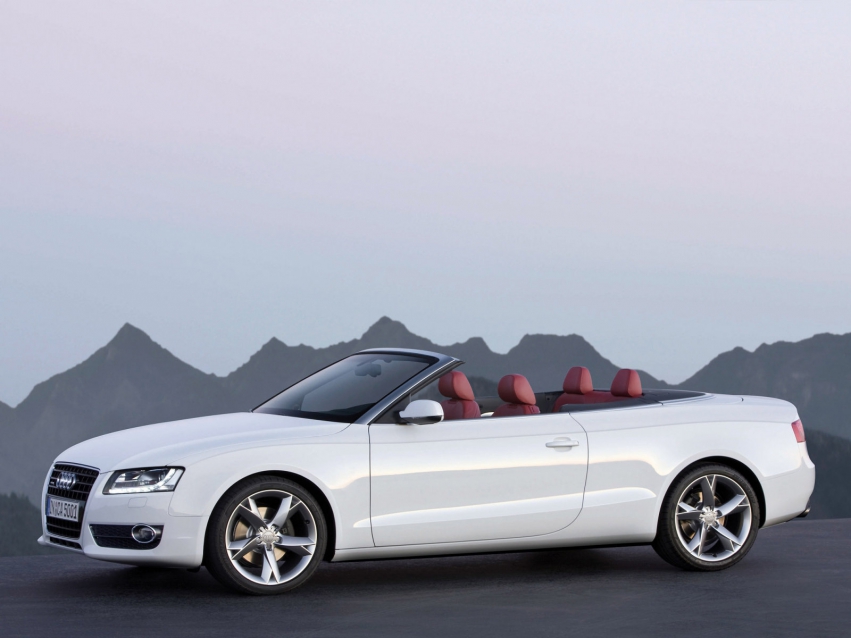 Авто обои Audi A5 Cabriolet 2009