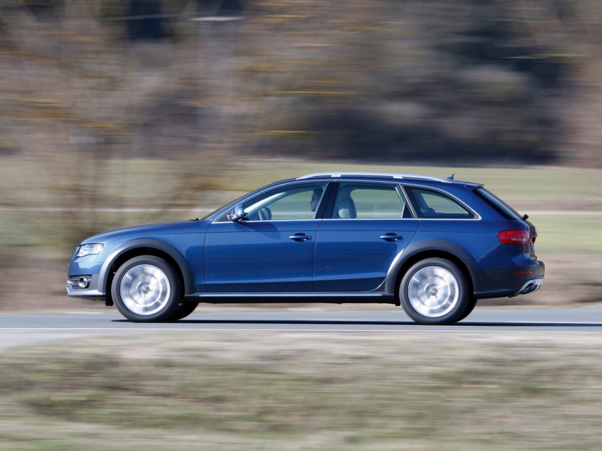 Авто обои Audi A4 Allroad Wagon 2009